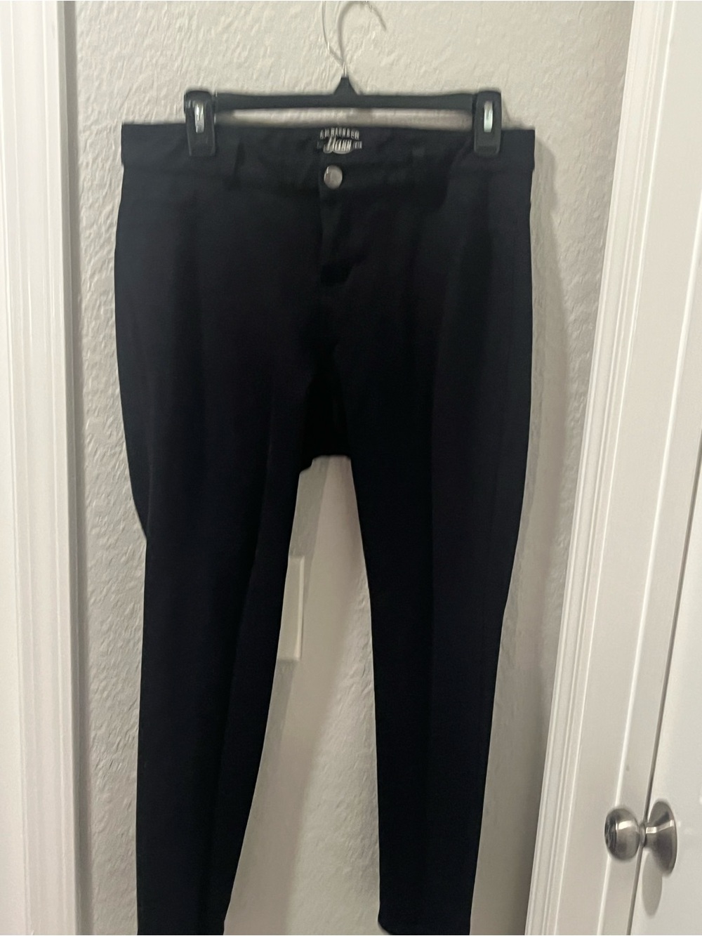 PETITE Bass Womens Black Pants - Tailored Fit